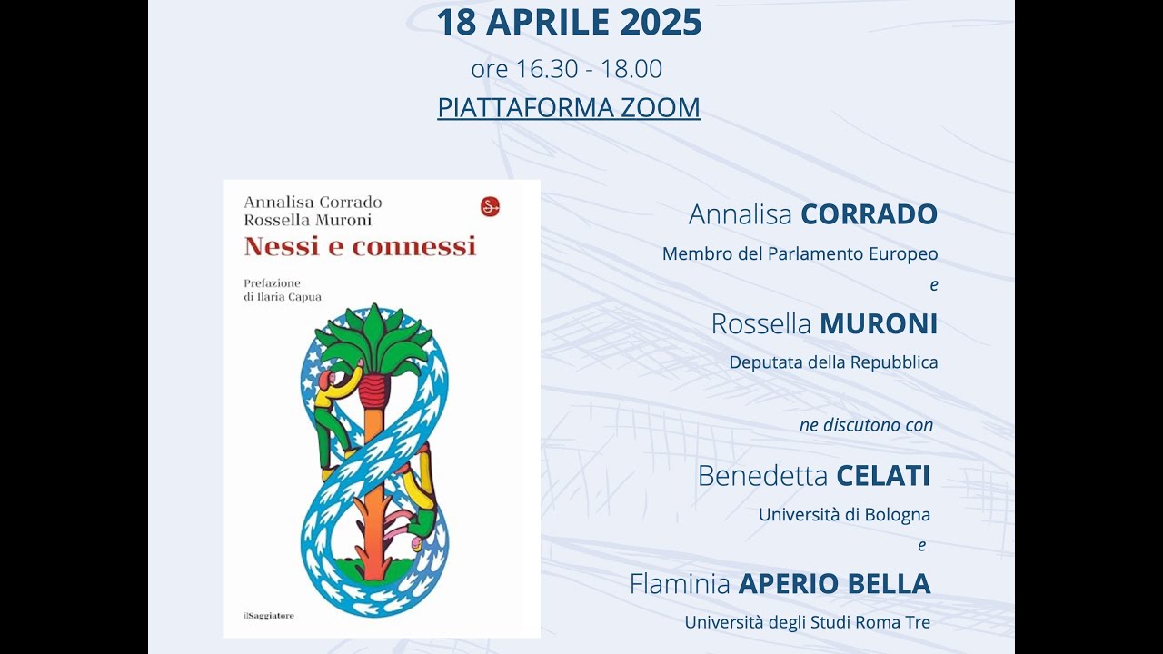 PRESENTAZIONE DEL VOLUME 