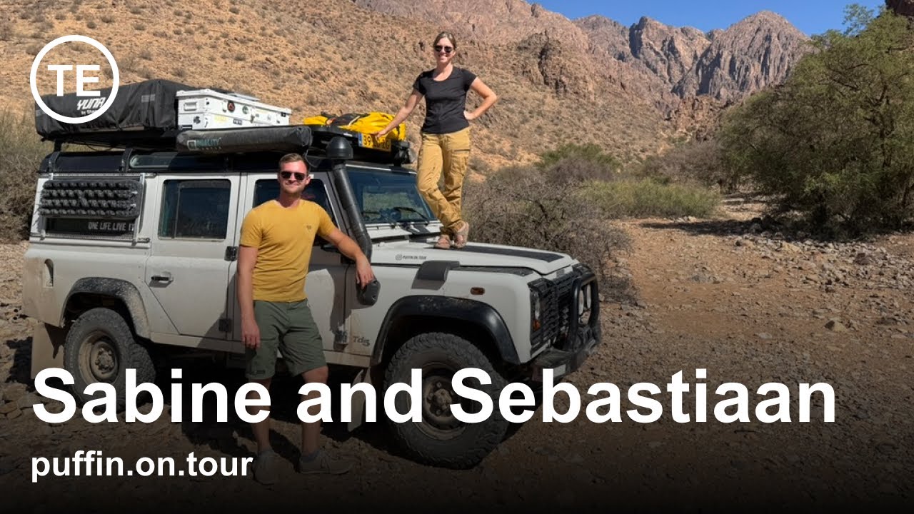 Today's Explorers Interview with Sabine and Sebastiaan of Puff on Tour