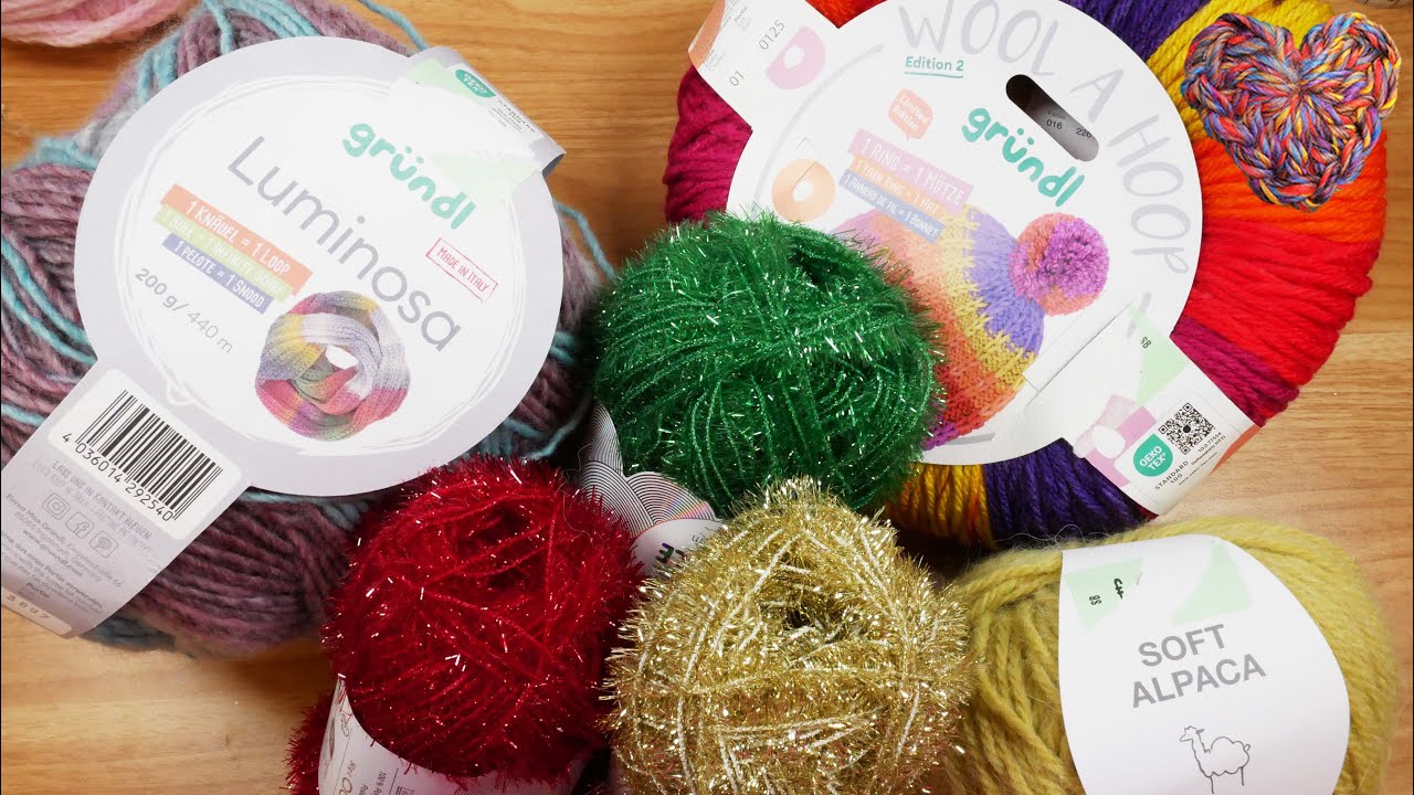 Haul | Winter wool & Christmas wool from Gr&uuml;ndl & Rico Design