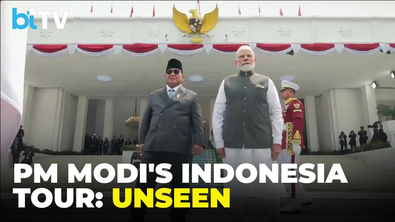 Watch: Indonesian Government Shares Unseen Footage Of PM Modi's Jakarta Visit