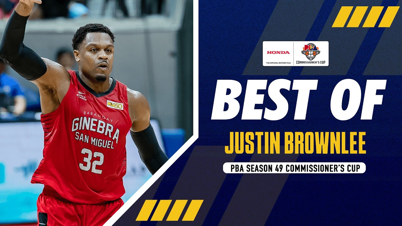 BEST OF JUSTIN BROWNLEE | PBA SEASON 49 COMMISSIONER&rsquo;S CUP SEMIFINALS | HIGHLIGHTS