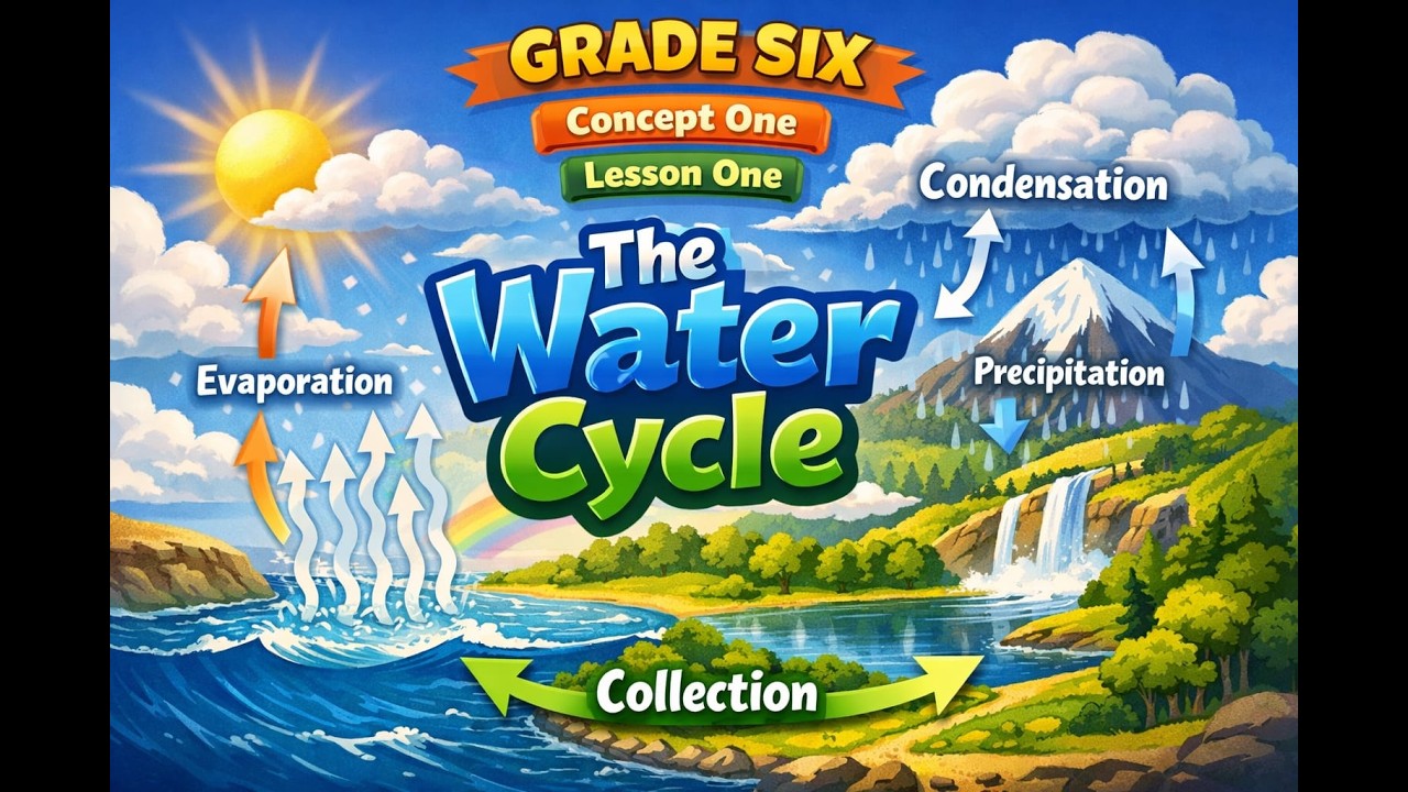 ساينس سادسه ابتدائي ترم ثاني 2026 Science Grade 6 Unit 3 Concept 1 Lesson 1 (حل تدريبات المعاصر)