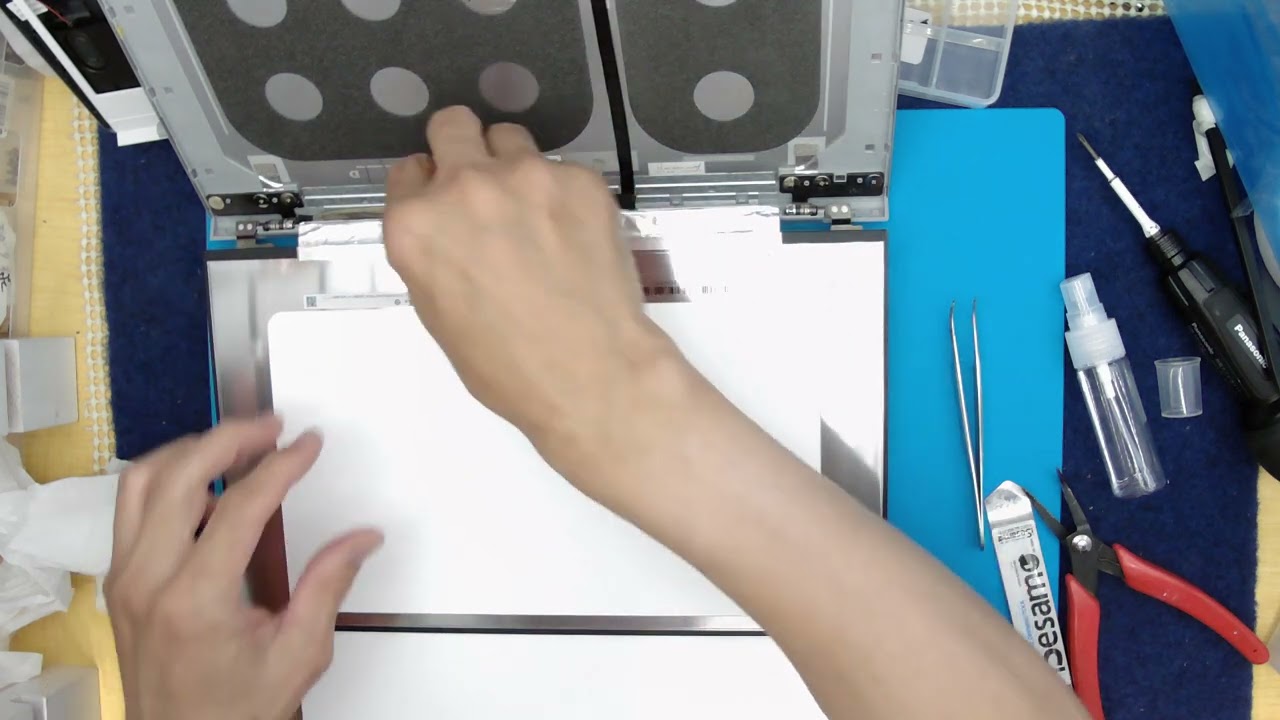 DELL Inspiron 5405 液晶交換 分解 Disassembly