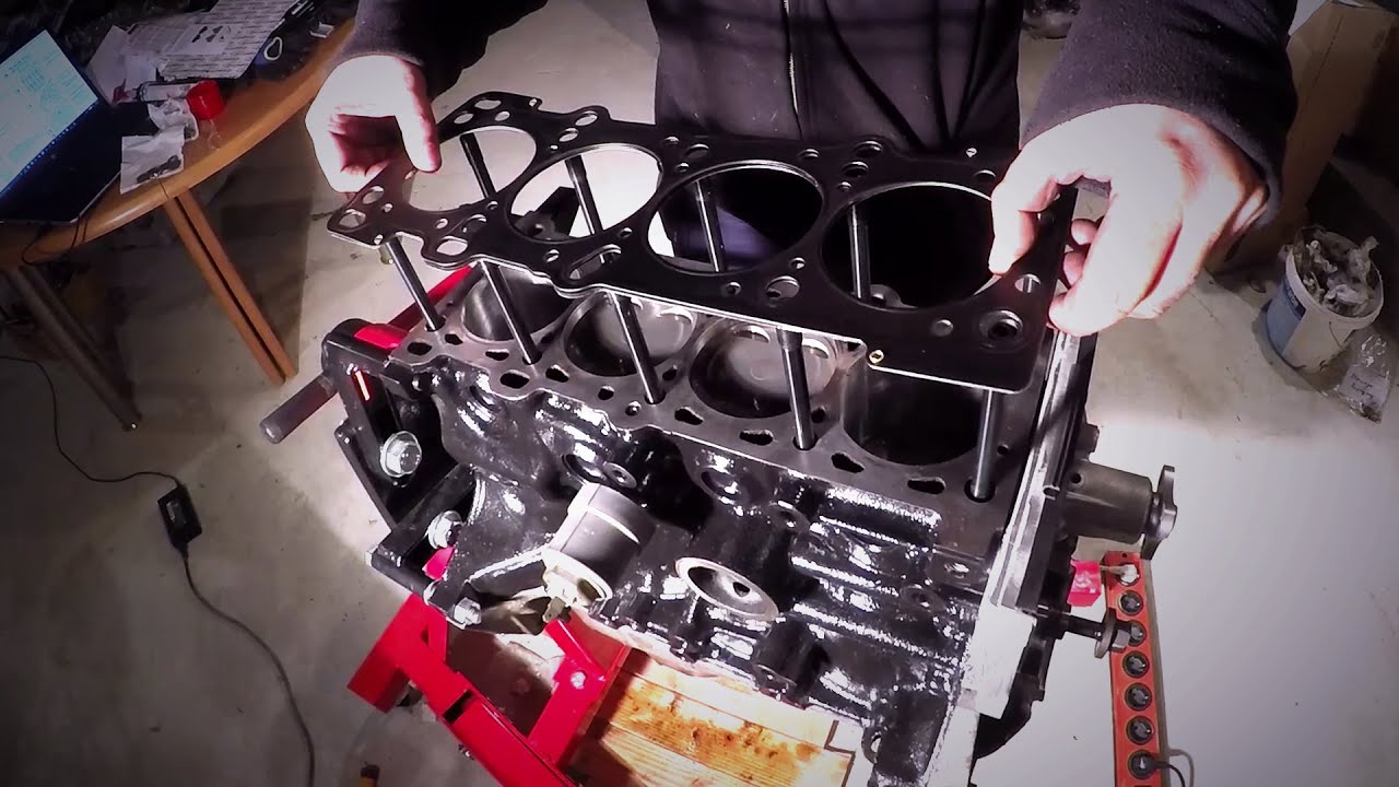 Mazda Forged BP Engine FULL Build