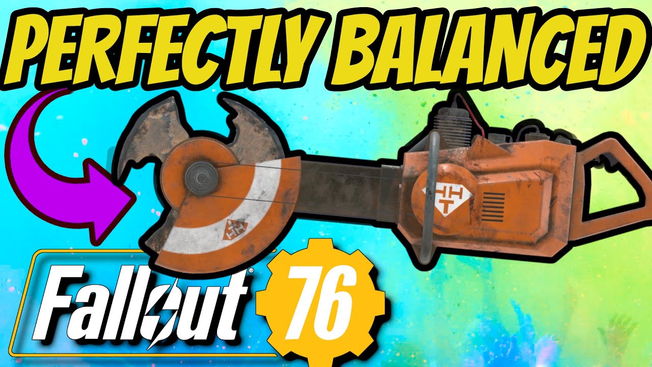 Fallout 76 This Autoaxe is Perfectly Balanced, Weapon Spotlight