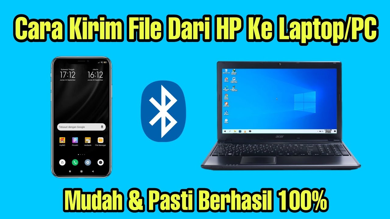 Cara Mengirim File Dari Hp Ke Laptop Via Bluetooth