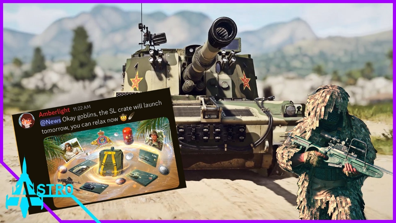 SL Crates Tomorrow + First Pack Premium + Infantry 3.3 - War Thunder News