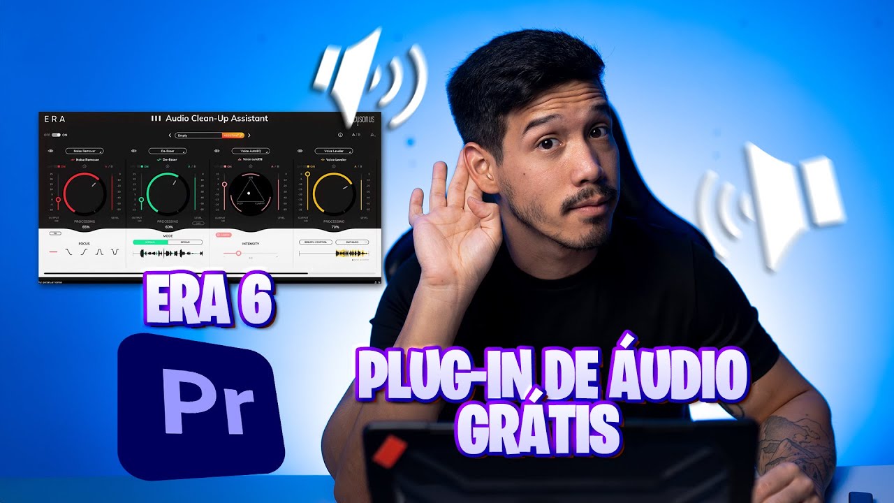 Plugin Grátis para Adobe Premiere | Áudio de Nível Profissional com ERA 6