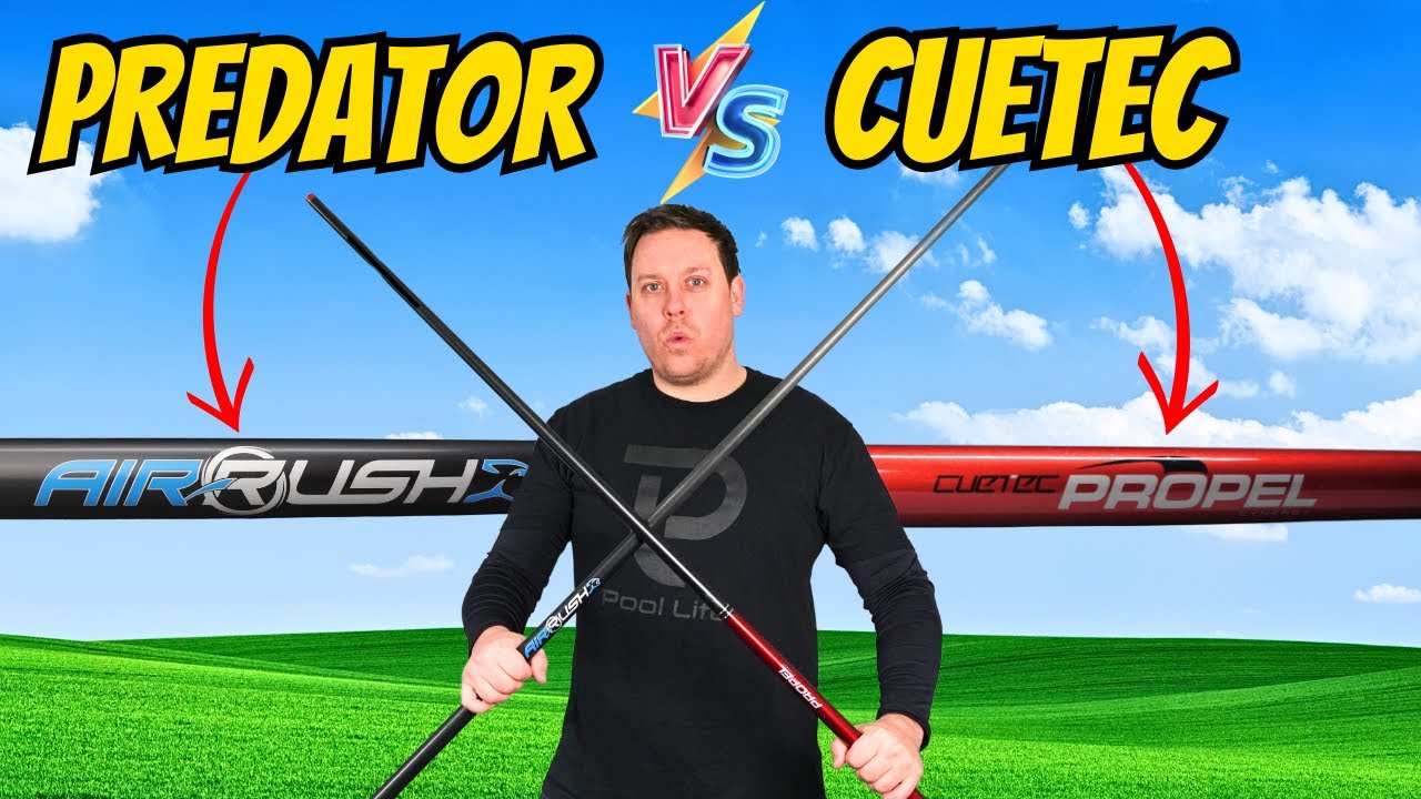 What is the best Jump Cue? We put two of the best to battle Predator Air Rush vs Cuetec Propel