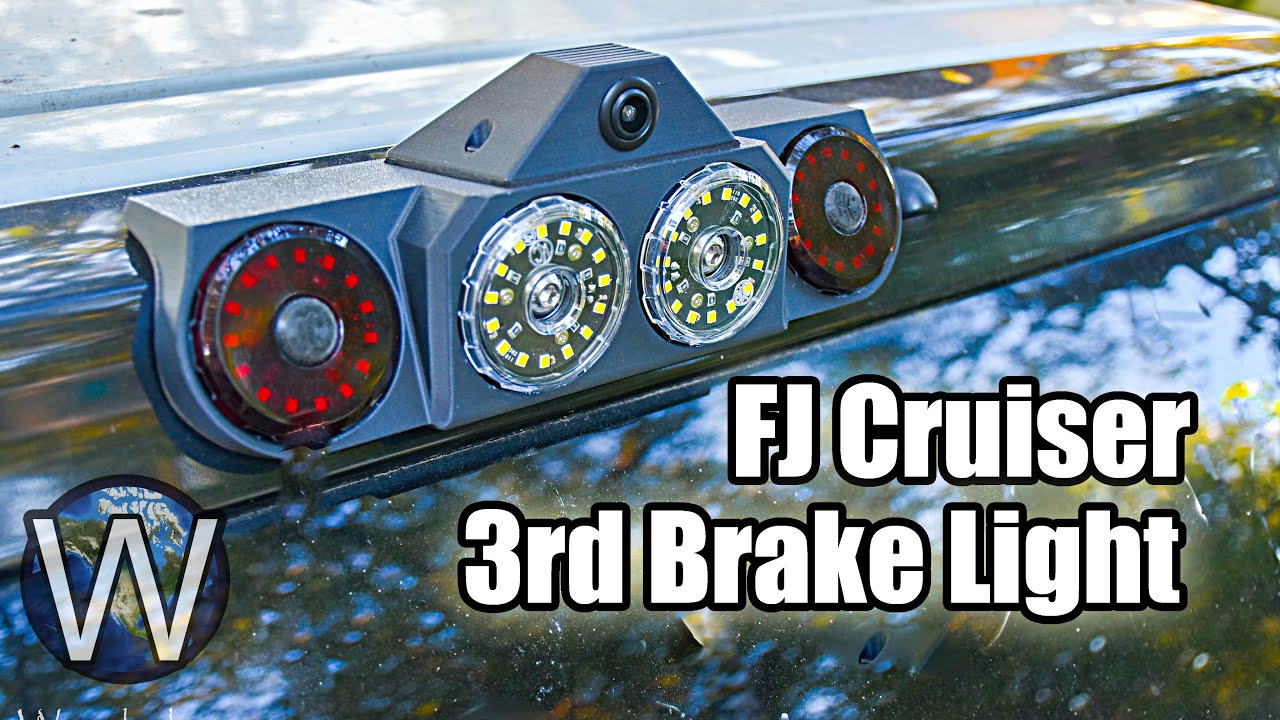 Learn How To Install A Custom Third Brake Light And Camera On Your Toyota Fj Cruiser!