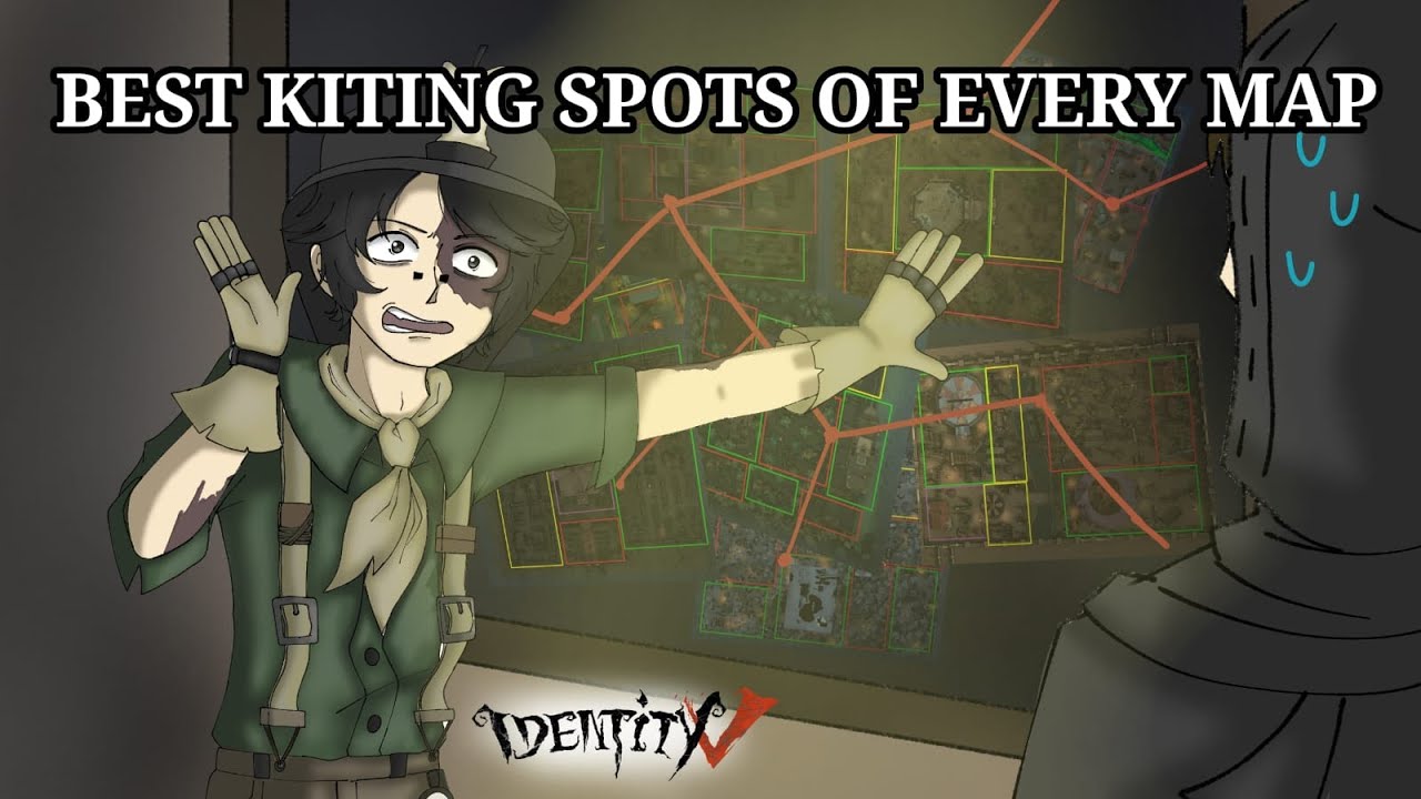 Best Kiting Spots of Every Map - (Identity v) #identityv