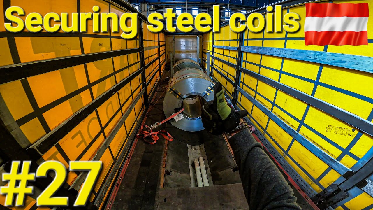 POV Securing steel coils | LINZ ⚒️🇦🇹