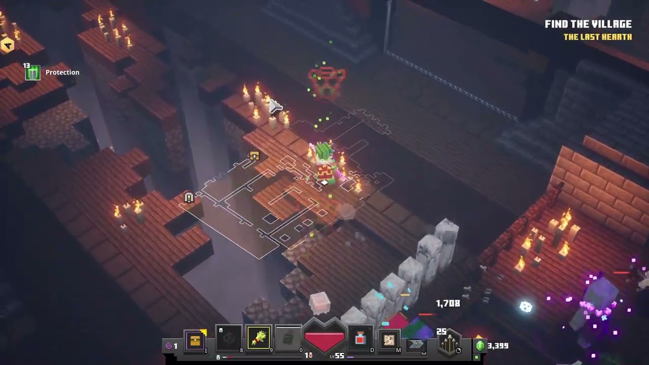 Pumpkin Pastures walkthrough + eye of ender