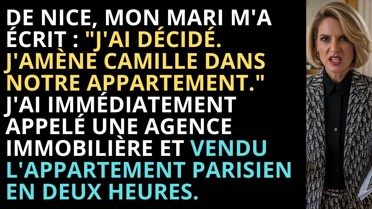 Mon Mari M'a Envoyé Un SMS : 