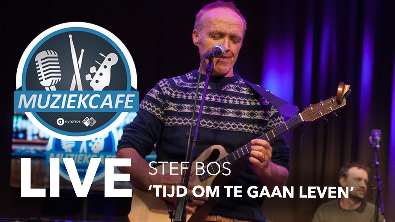 Stef Bos - 'Tijd Om Te Gaan Leven' live bij Muziekcafé
