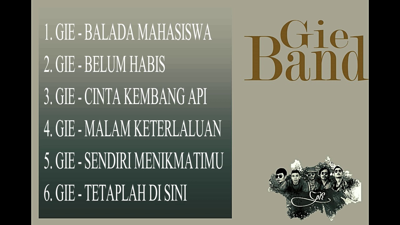 6 LAGU TOP GIE