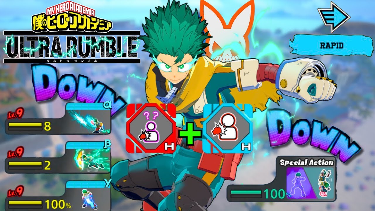 THIS ASSASSIN GEARSHIFT DEKU BUILD IS UNSTOPPABLE! BRAINWASH + PERCEPTION My Hero Ultra Rumble
