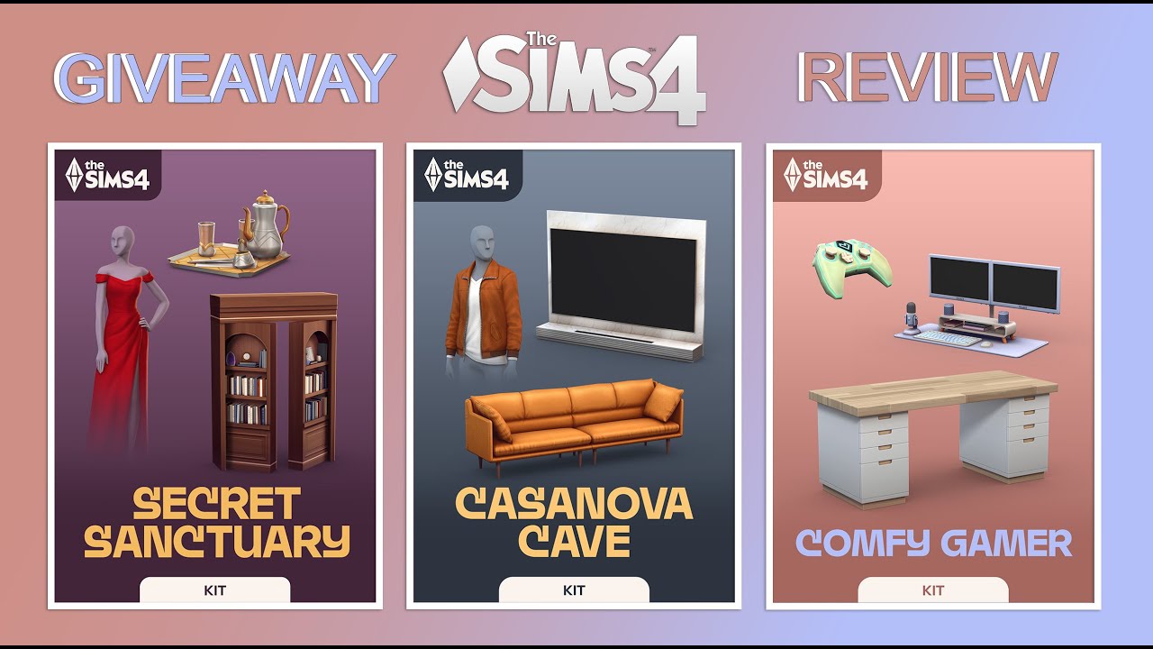 New Kits REVIEW & Giveaway!🎁 The SIMS 4