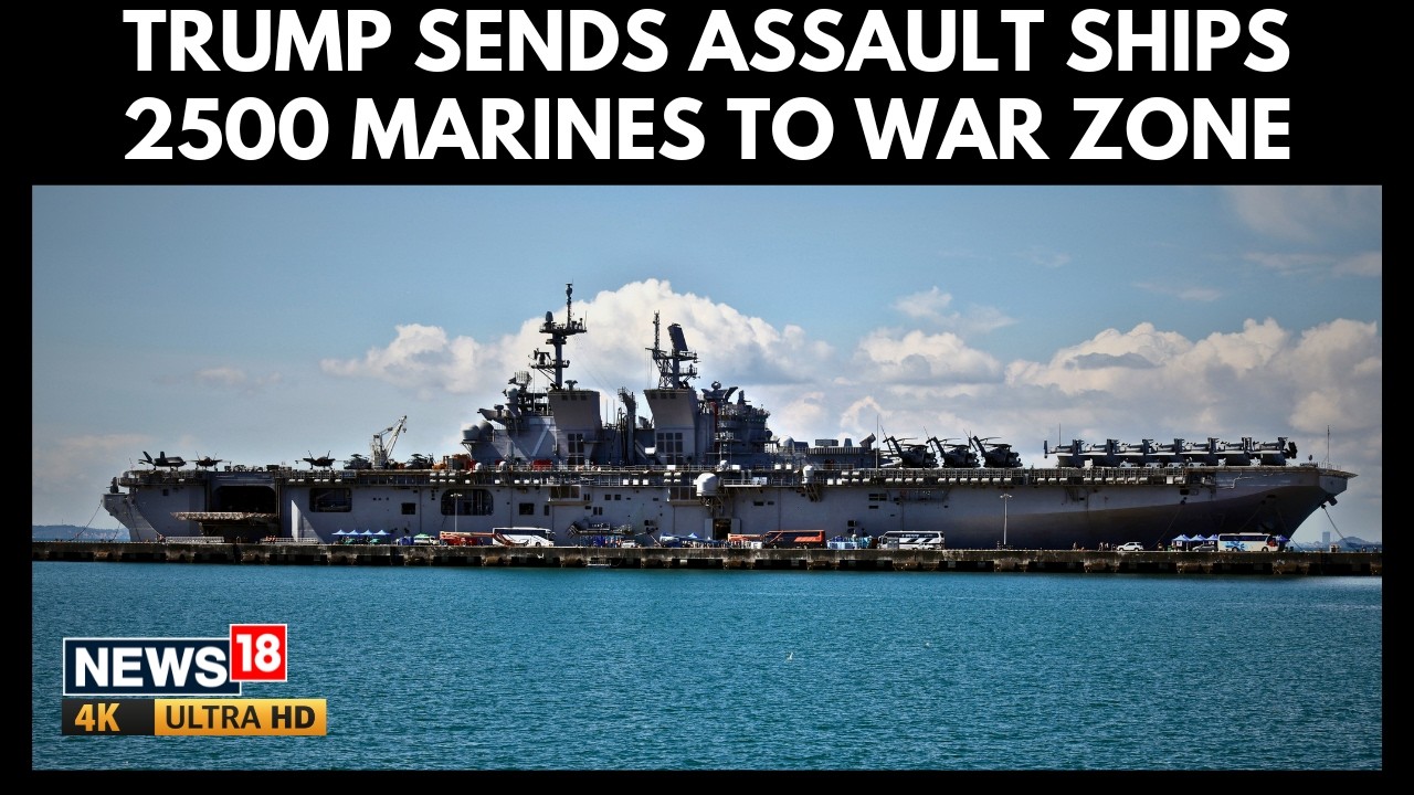 U.S Israel Iran War | USS Tripoli Heads to Middle East Amid Regional War Fears | N18G | 4K