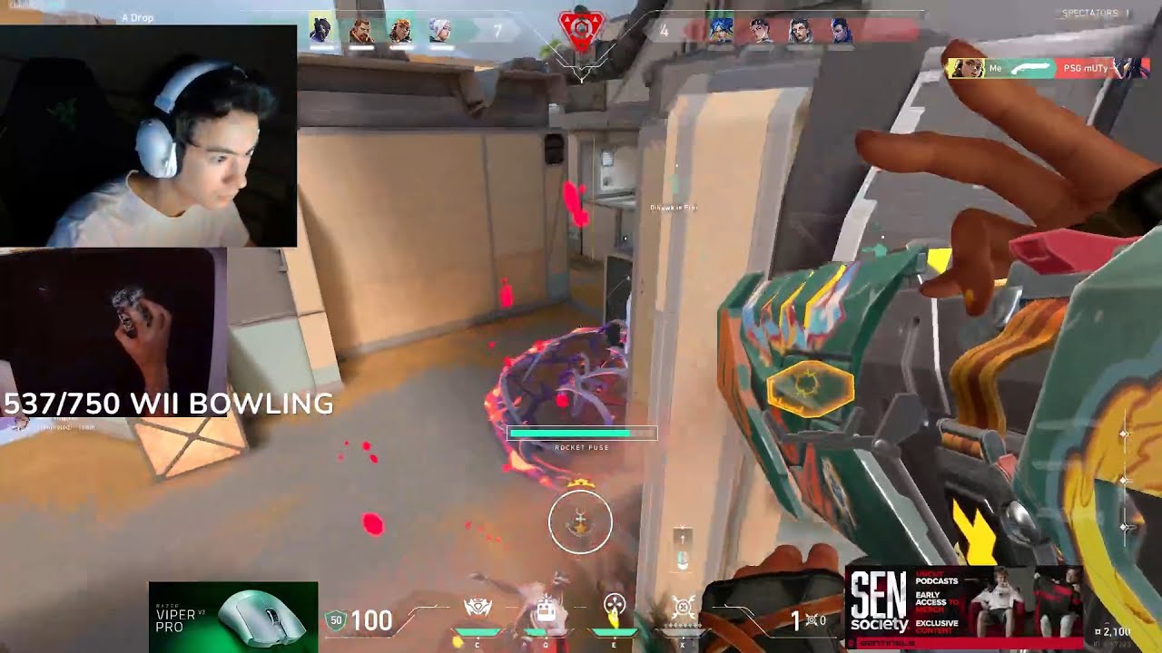 FRACTURE! MVP! SEN ZEKKEN RAZE VALORANT RANKED GAMEPLAY [ FULL MATCH VOD ]