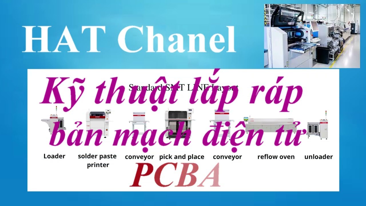 SMT Process Part 1   Công đoạn gắn linh kiện bề mặt phần 1