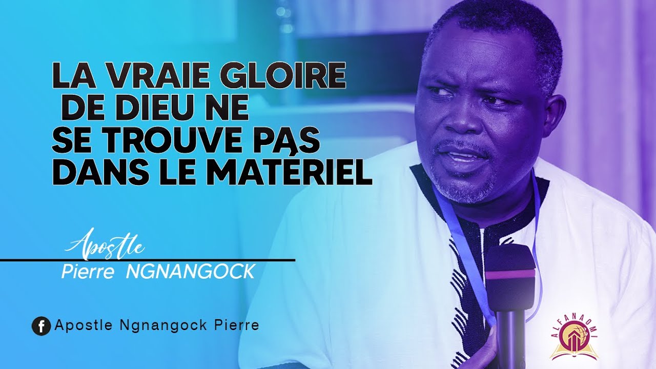 La vraie gloire de Dieu ne se trouve pas dans le matériel