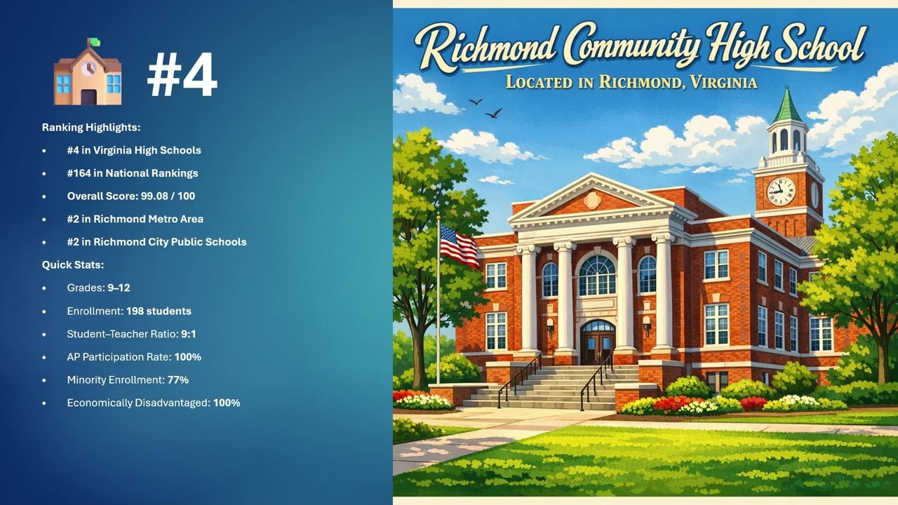 Top 10 Best Public High Schools in Virginia