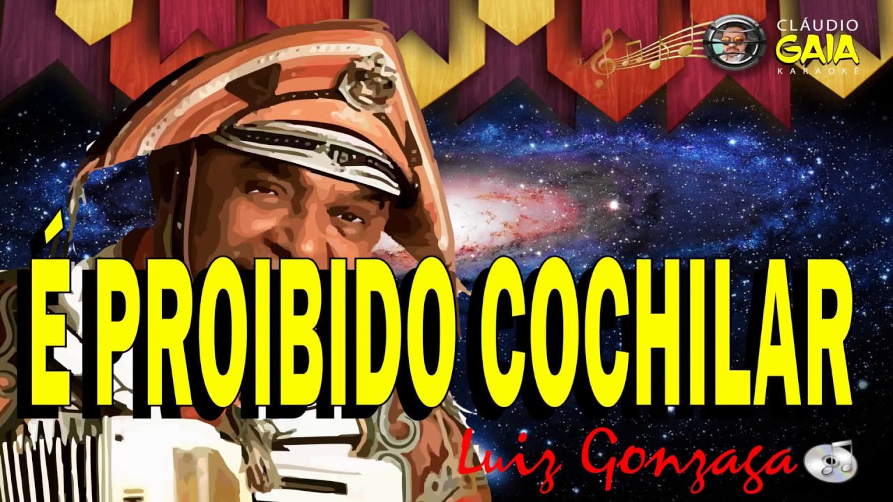 É PROIBIDO COCHILAR = LUIZ GONZAGA - KARAOKÊ
