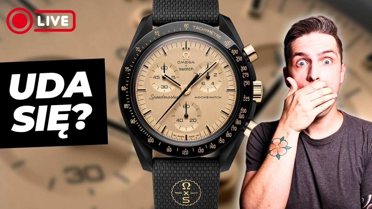 🔴 MAMY 0,16% SZANS NA KUPNO NOWEGO ZEGARKA OMEGA x SWATCH! 😂 TIKTALK LIVE (24.07.2026)