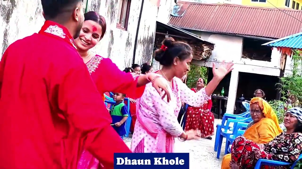 पाञ्चे बाजामा दुवै जोडीको  प्रतिष्पर्धा || #viral #panchebaja #trendingvideo #traditional
