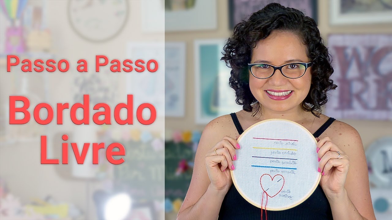 Passo a Passo: 5 Pontos Básicos do Bordado Livre