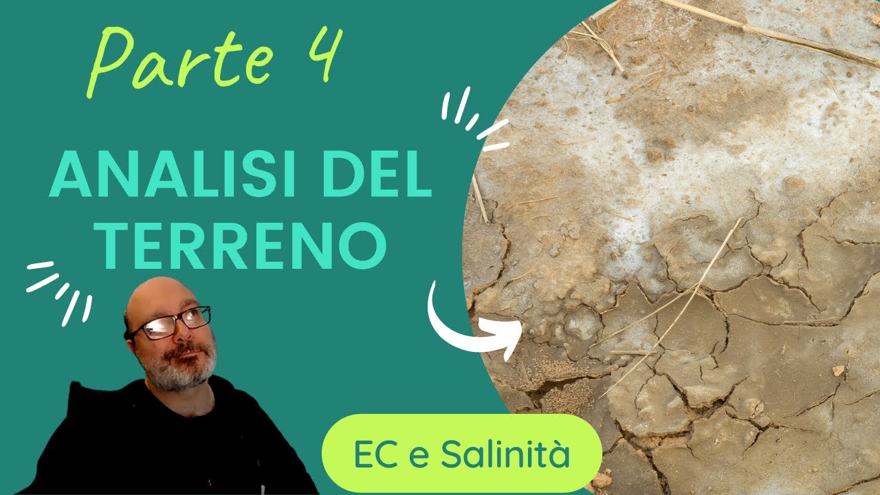 Le analisi del terreno - la salinità (EC)