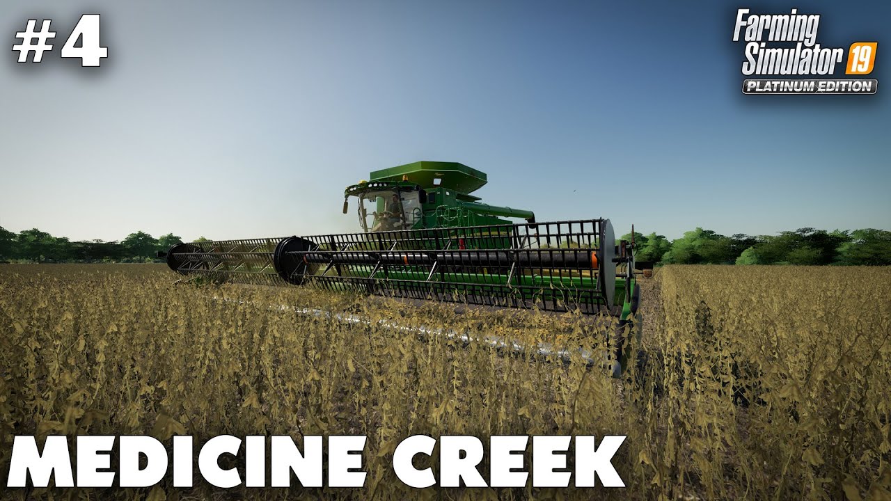 Medicine Creek #4 Contract Work, Farming Simulator 19 Timelapse