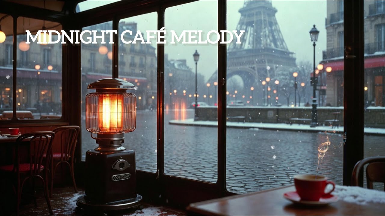 Midnight Café Melody ☕ Piano & Violin | Cozy Jazz Ambience for Relax, Focus & Sleep