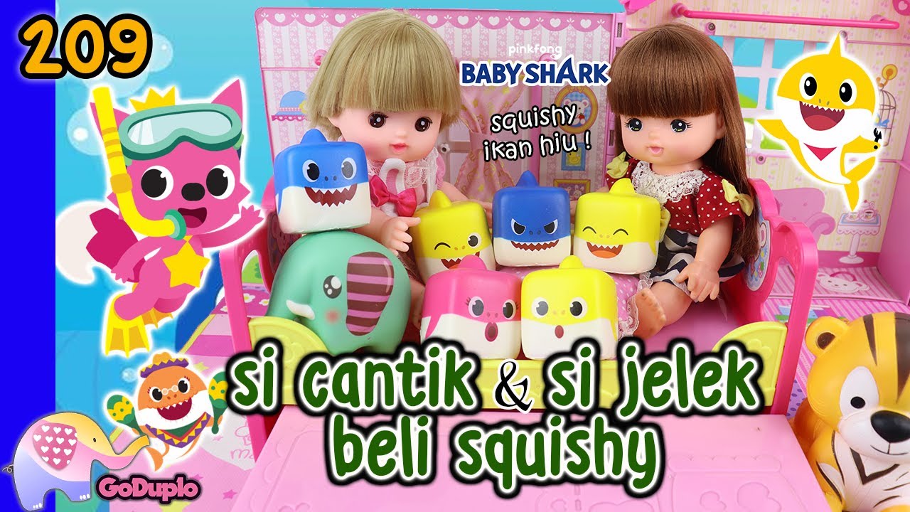 Mainan Boneka Eps 209 Si Cantik & Si Jelek Beli Squishy - GoDuplo TV