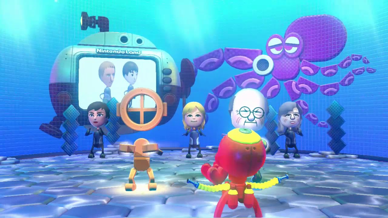 Nintendo Land - Octopus Dance - All Stamps + Platinum