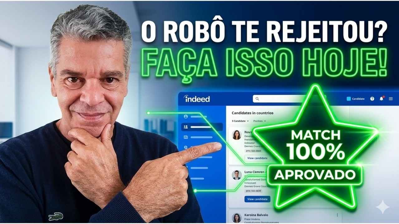Seu currículo está sendo DESCARTADO por um robô? Aprenda a vencer o sistema do Indeed