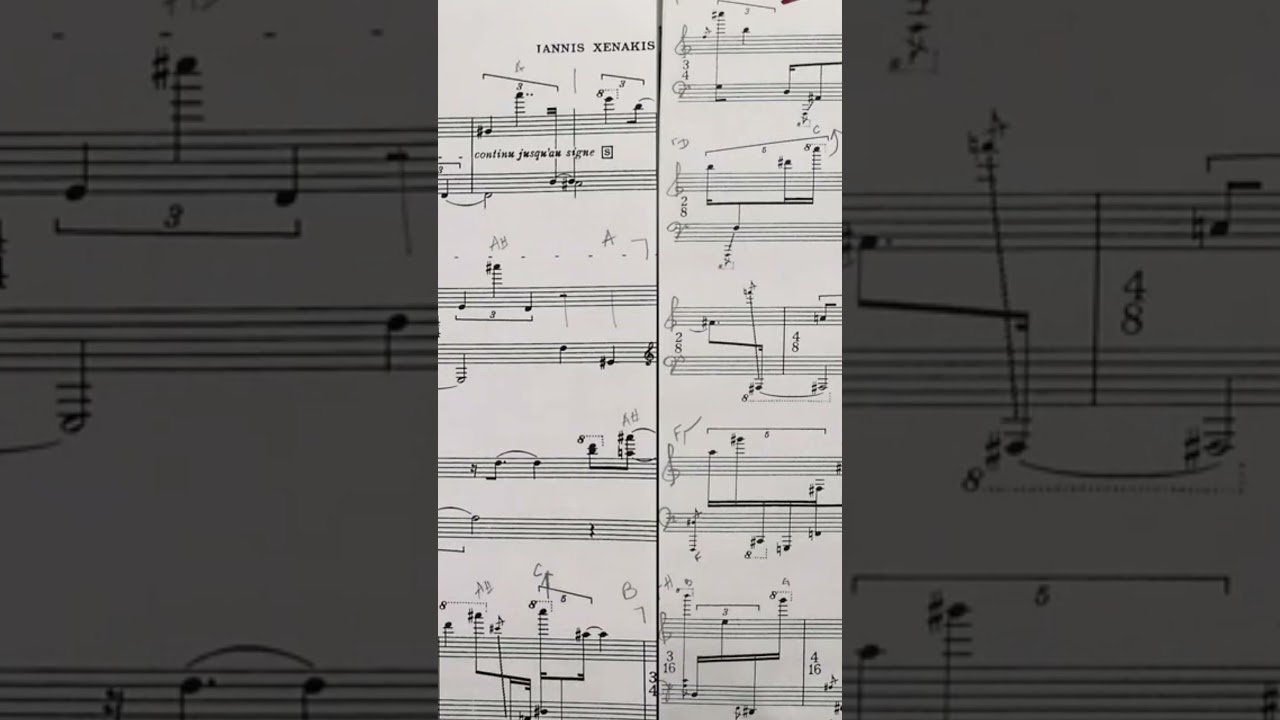 Iannis Xenakis Herma12