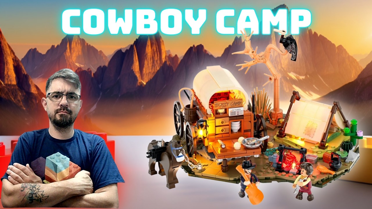 LumiBricks Cowboy Camp 🏜️🤠 | Western-Feeling im Klemmbaustein-Review | Brickwalzer