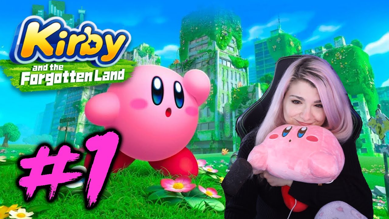 Kirby and the Forgotten Land - Part 1 - Celebrating with pink hair