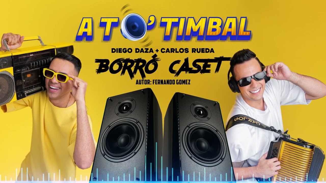 Diego Daza, Carlos Rueda - Borr&oacute; Caset (Audio)
