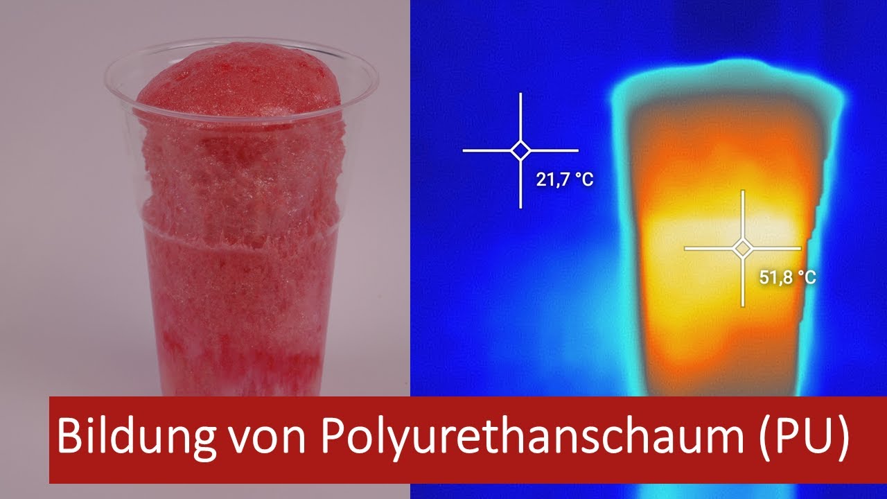 Bildung von Polyurethanschaum (PU-Schaum) (5. Gym)