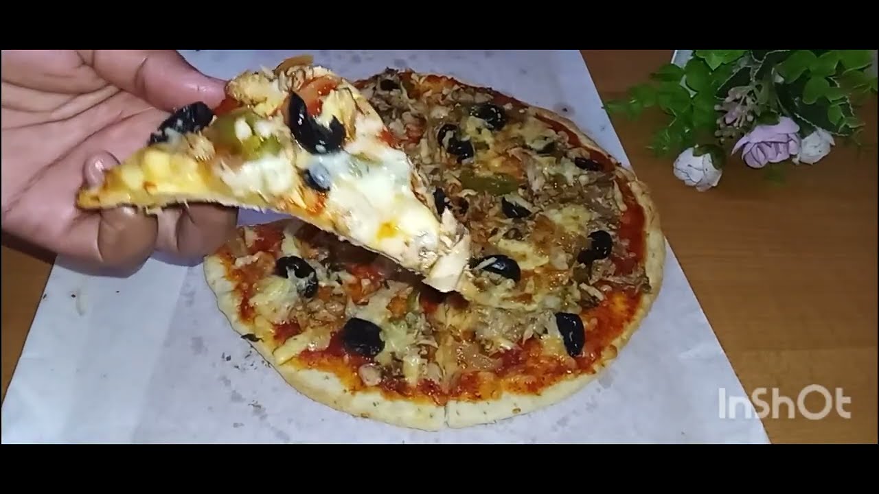أسهل وأسرع بيتزا 🍕 ممكن توجديها اقتصادية ولذيذة