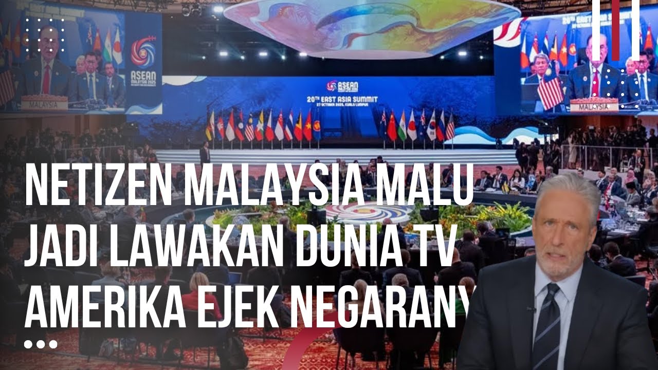 Heboh! Malaysia Jadi Lawakan Dunia, Presenter Amerika Ejek Malaysia