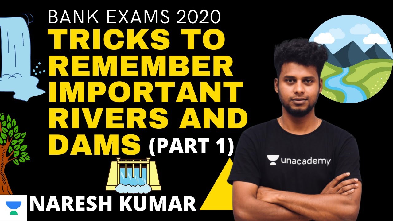 Tricks to remember River and Dams (Part 1) in Tamil | Naresh Kumar