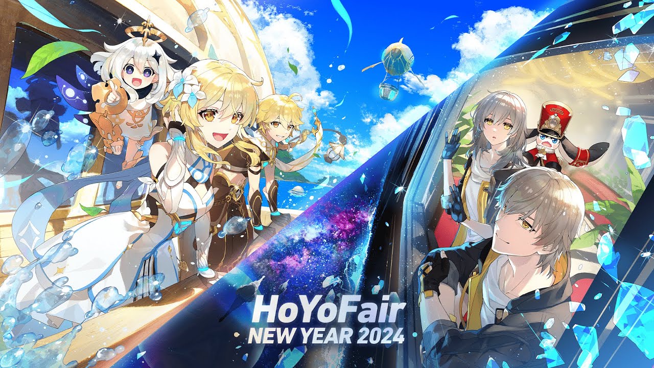 Специальный стрим фан-арта Genshin Impact и Honkai: Star Rail «HoYoFair 2024: Новый год»
