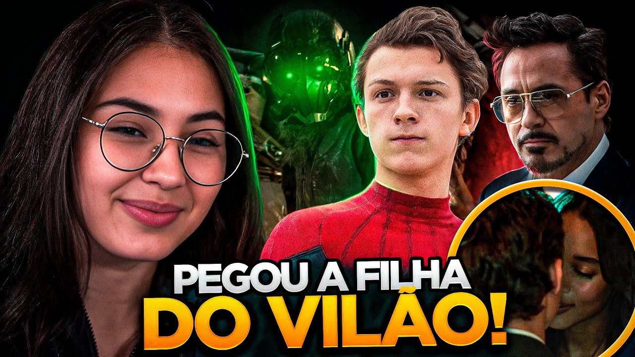 o miranha que é filho do tony stark