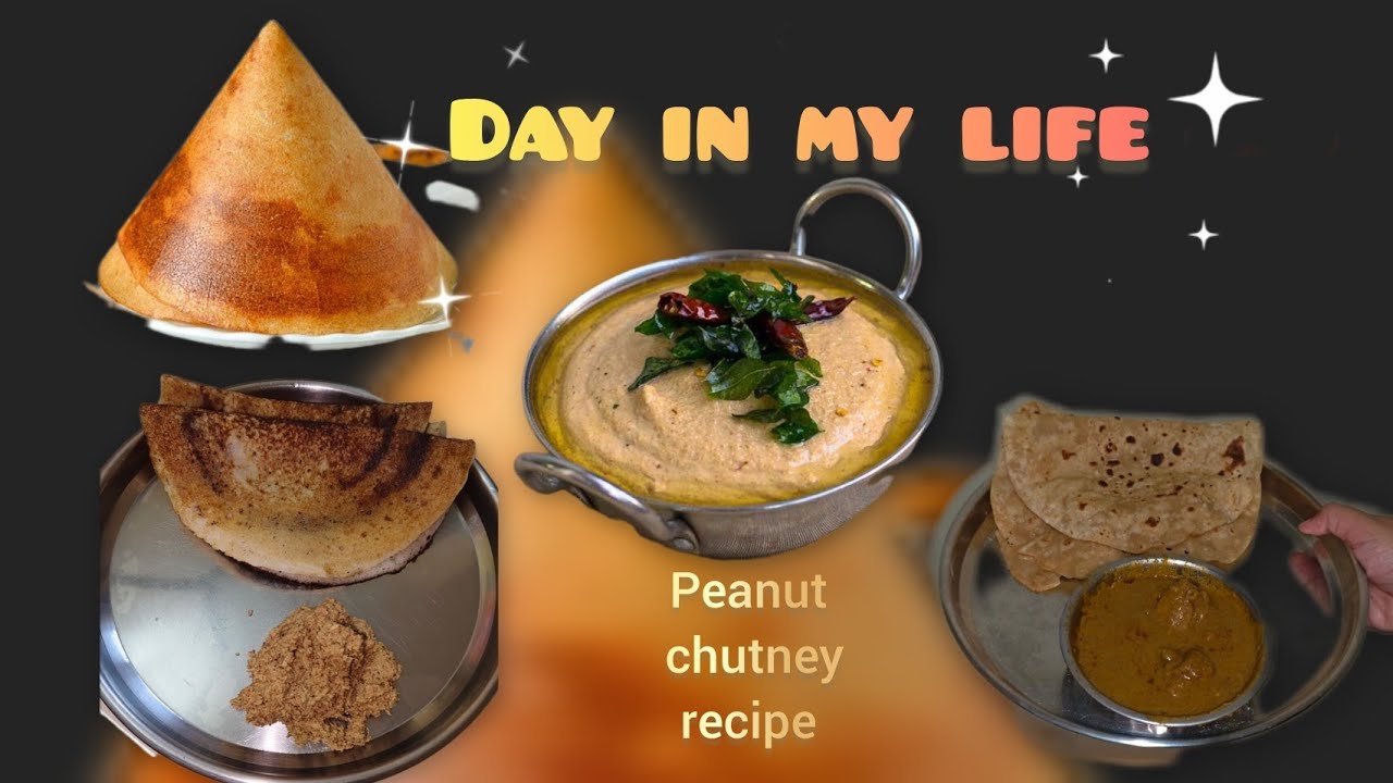 Day in My Life 💛 | Fridge Cleaning | Soft Chapathi | Dose Hittu | Kadlekai Chutney Recipe