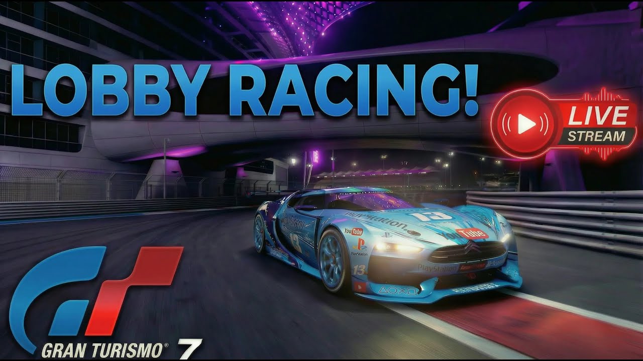 🔴LIVE! Gran Turismo 7 | open lobby racing and testing new capture card!