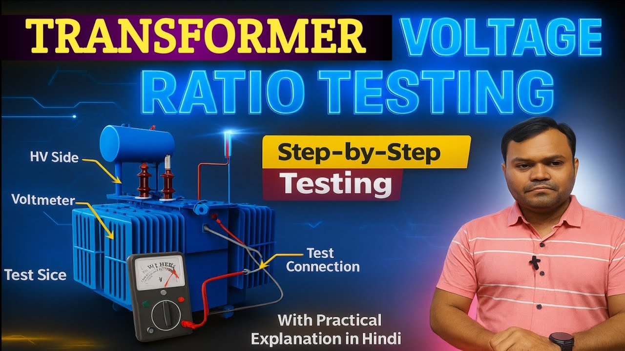 🔥 Transformer Ratio Test कैसे करें? | Voltage Ratio Test & Calculation in Hindi @TechnicianTapan 